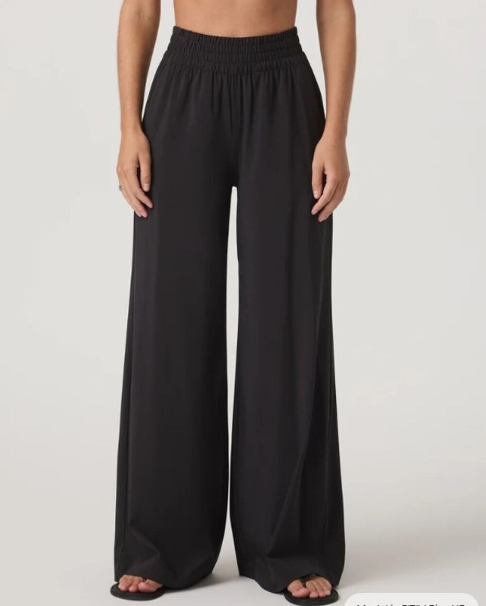 Vuori Villa Wideleg Pant Black Athletic XL VW4047